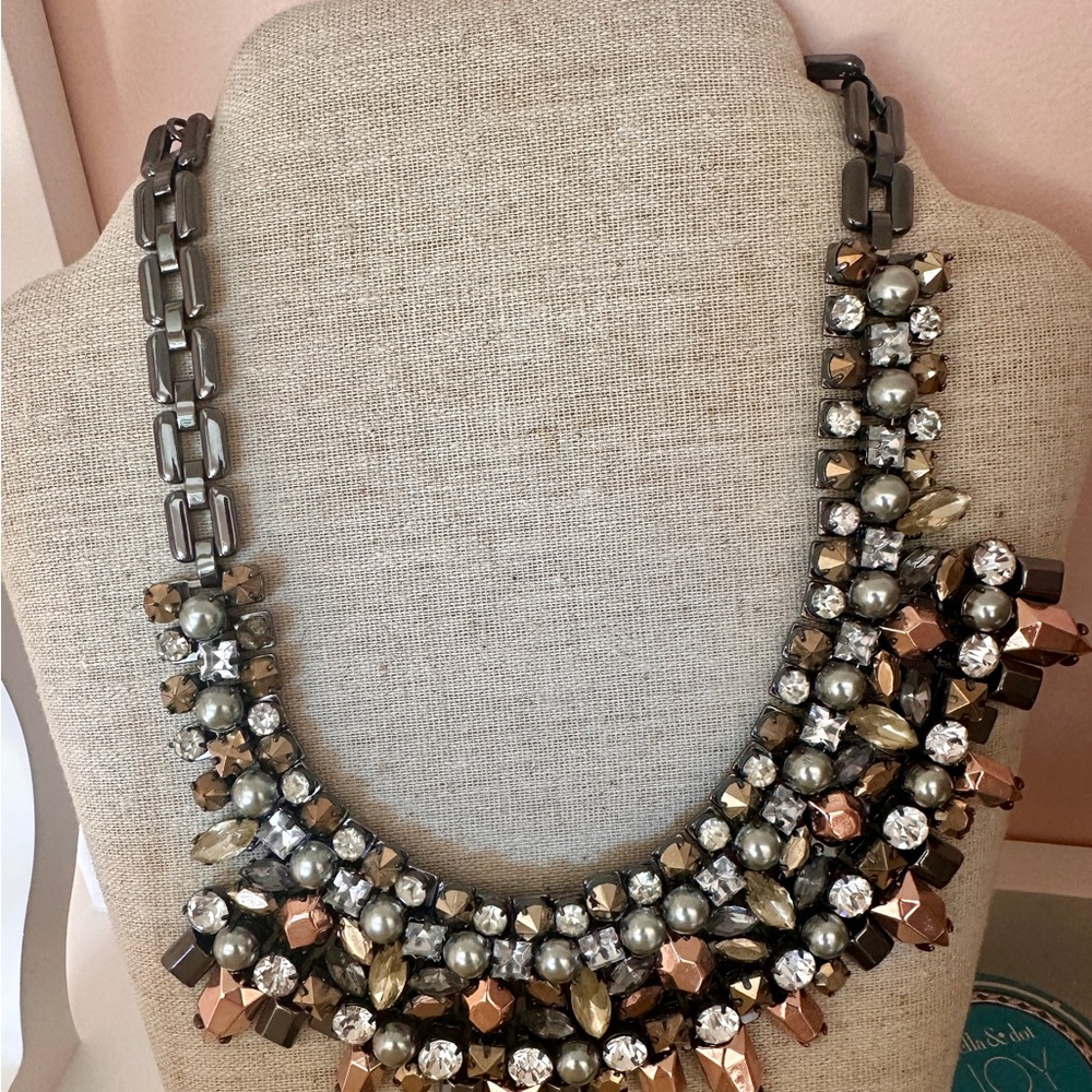 Stella & Dot Metallic Glam Necklace